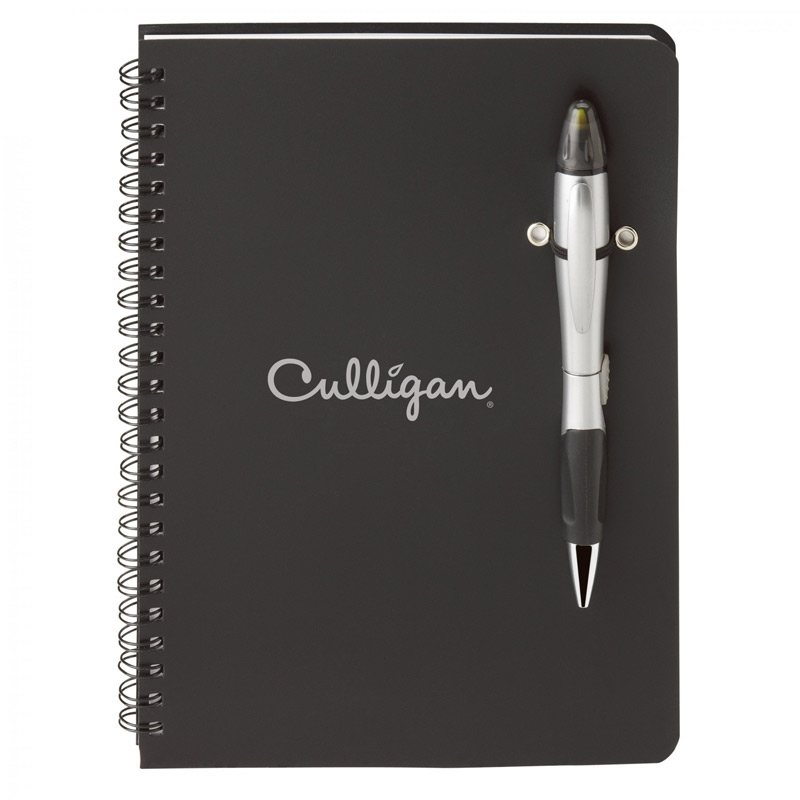 Silver Blossom. Polypro Notebook Combo
