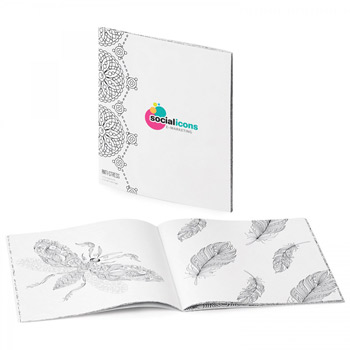 Zen.  Coloring Book Anti-Stress Soft Cover Journal