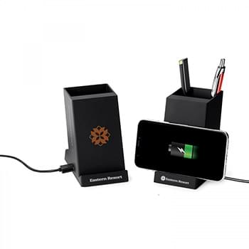 TOBI. 2-IN-1 PEN HOLDER/WIRELESS CHARGER